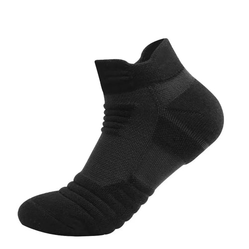 Athletic Terry Socks – Cushioned Breathable Mesh (3 Pairs)
